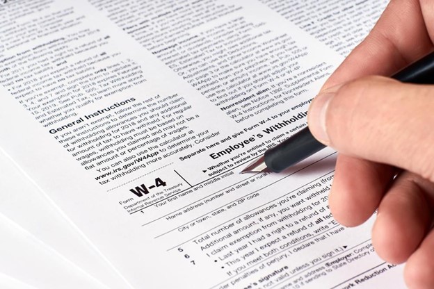 Filling Out A W-4 Form