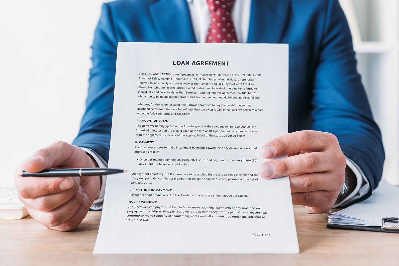When to Use a Loan Agreement Letter