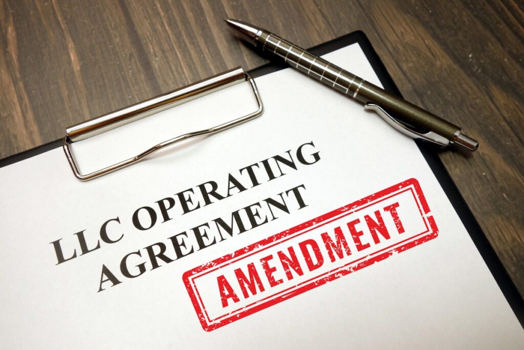 How to amend a New York LLC operating agreement?